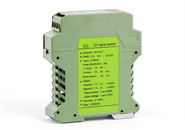 24V Current Isolator Transmitter 4-20mA 1 in and 1 Out 1 in 2 Out Low Power Consumption for (One Input and Two outputs 4-20mA to 4-20mA)-1