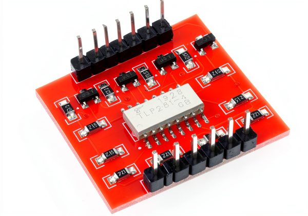 NOYITO TLP281 4-Channel Optocoupler Isolation Board for High and Low Level Optocoupler Isolation Expansion Board (Pack of 5)-3