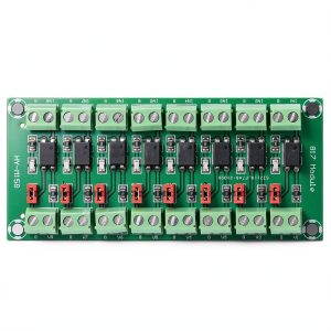 8 Channel Optocoupler Board Eujgoov PullDown Output-0