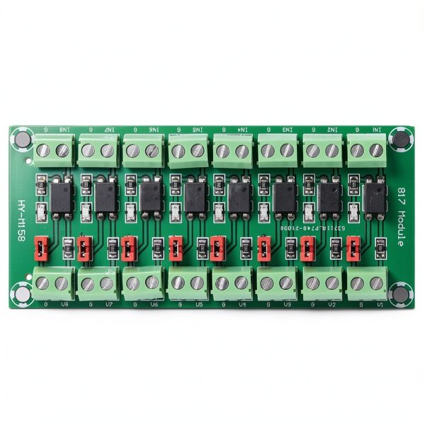 8 Channel Optocoupler Board Eujgoov PullDown Output-0