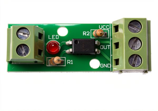 DONGKER Optical Isolator Module 12V Optoisolator PC817 PNP NPN-4