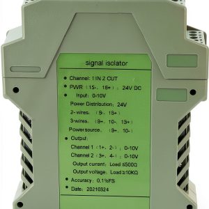 DC Isolator Shanrya 0-10V to 0-10V 1IN2OUT DC24V Current Conditioner-0