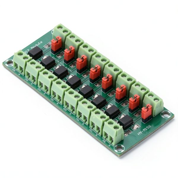 8 Channel Optocoupler Board Eujgoov PullDown Output-6