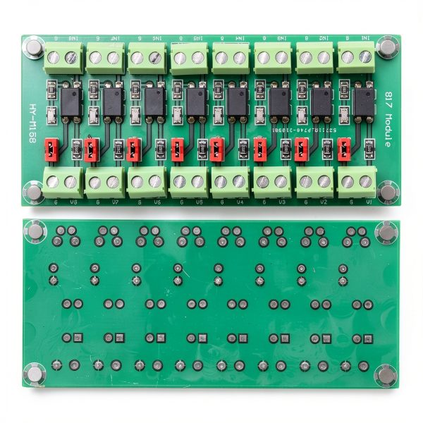 Walfront 8 Channel Optocoupler Isolation Board 3.6-30V for Industrial-4