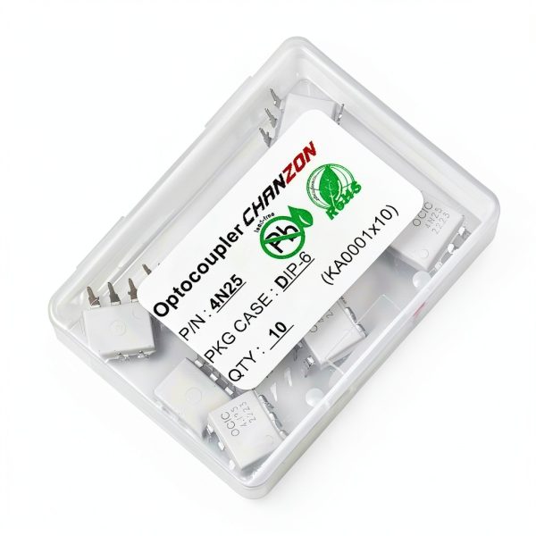 4N25 Optocoupler Chanzon 10pcs 20 Percent Ratio DIP6-1