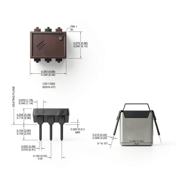 4N25 Optocoupler Chanzon 10pcs 20 Percent Ratio DIP6-2